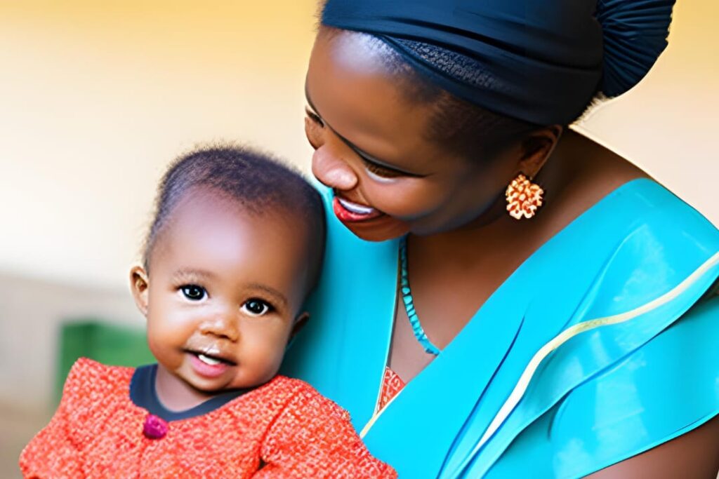 mother and child